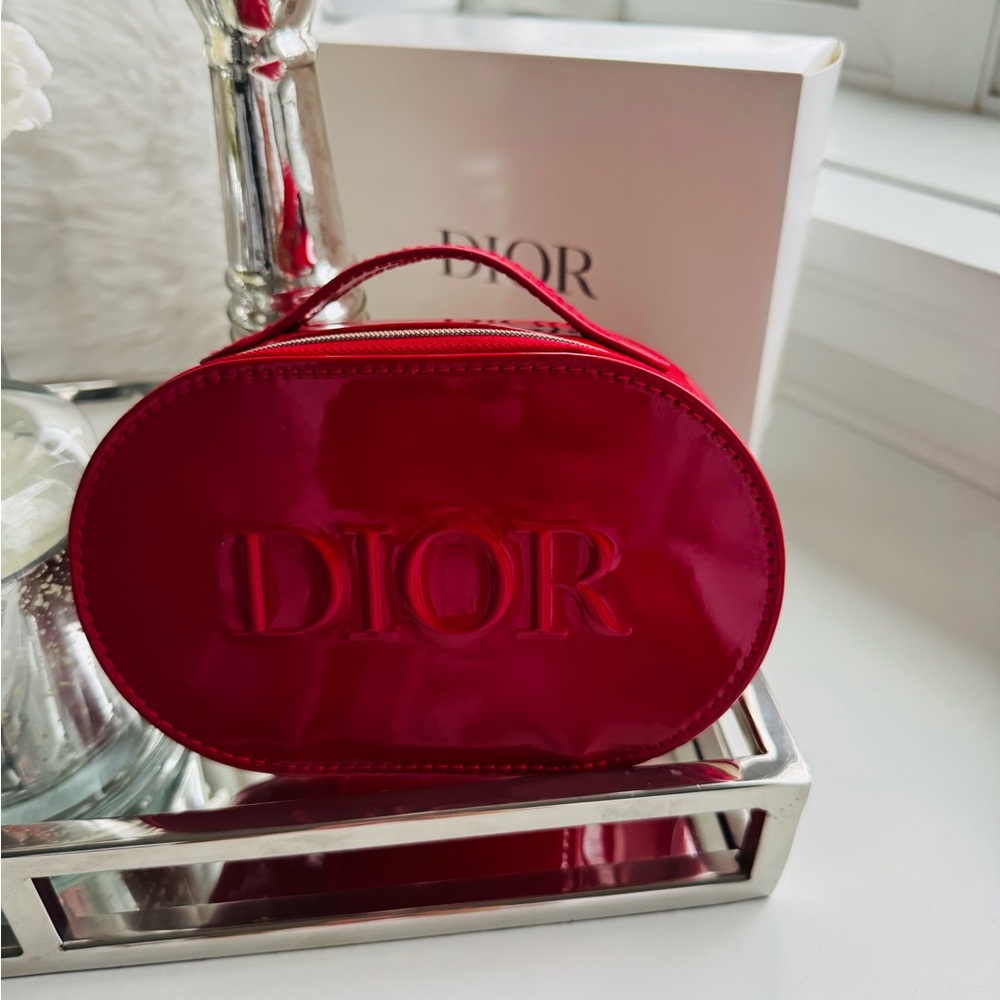 Dior Beauty Red Bag/Pouch - Picture 2 of 7